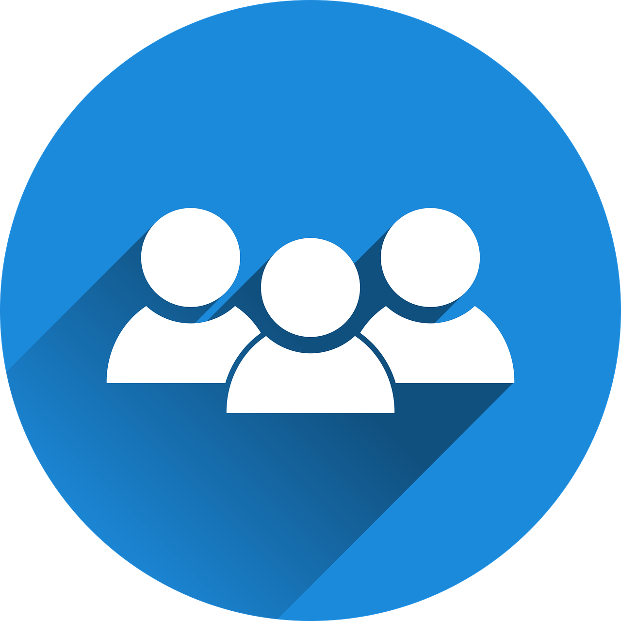 Group, Together, Teamwork, Icon - People Icon Flat Png (720x720)