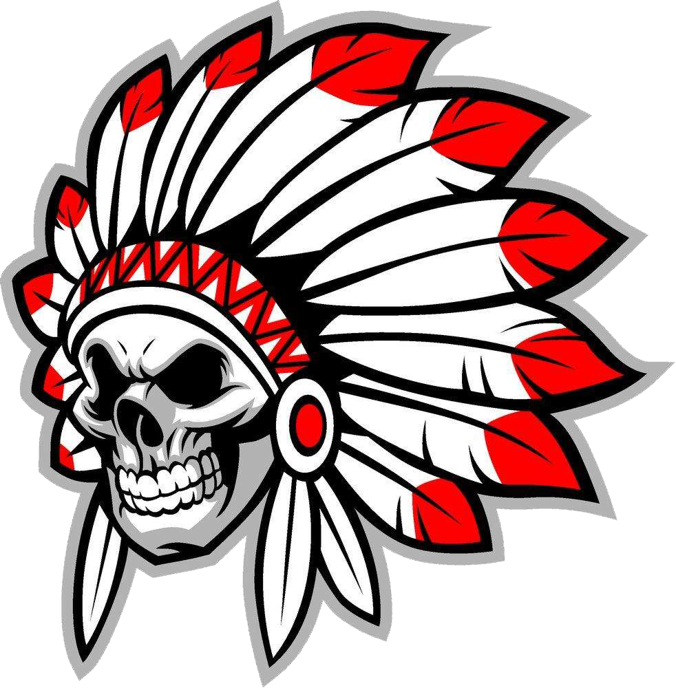Native Americans In The United States Tribal Chief - Native American Skull Logo (982x1000)