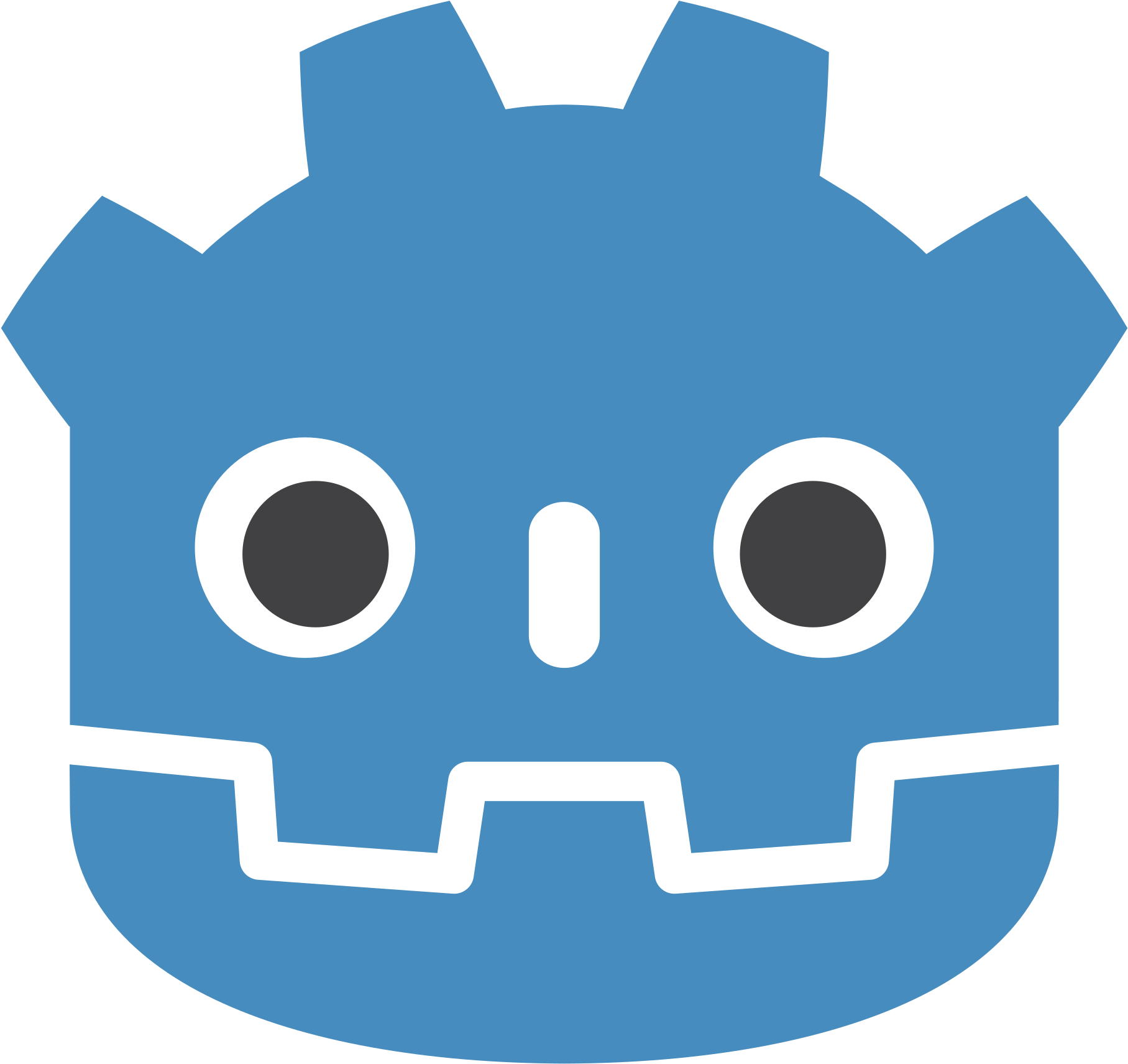 Open - Godot Engine Logo (2000x2000)