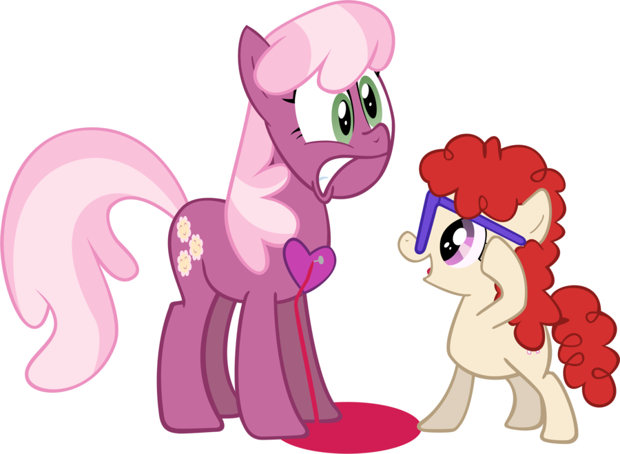My Little Pony Friendship Is Magic Cheerilee As A Filly - Mlp Hearts And Hooves Day Base (900x660)