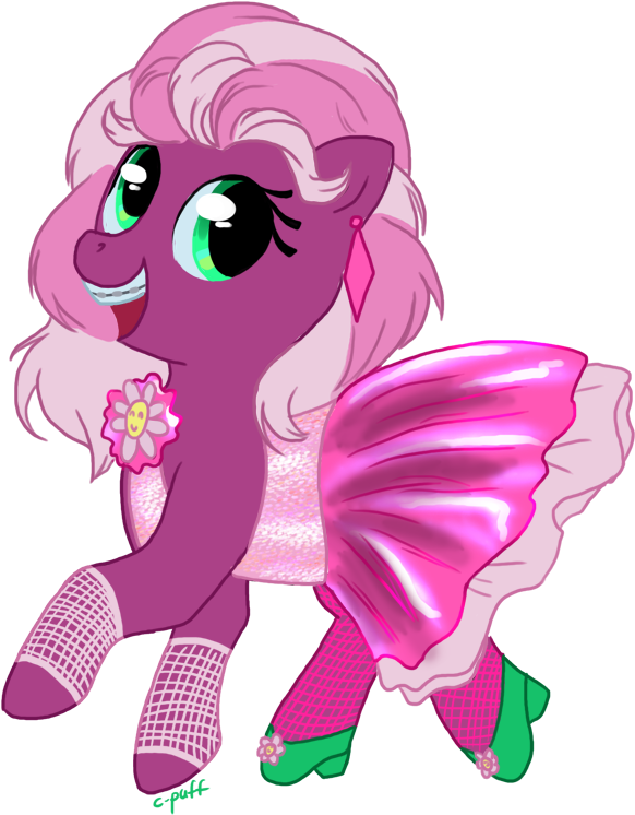 80s Cheerilee Gala Dress By C-puff - My Little Pony Cheerilee Dress (647x786)
