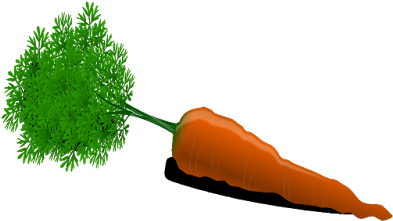 16 Clipart Gambar Animasi Wortel - Clip Art (400x361)