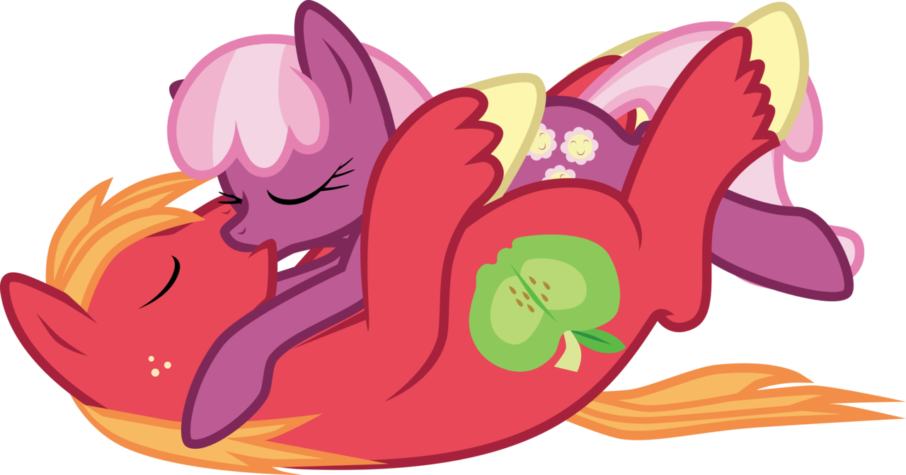 Cheerilee, Cheerimac, Earth Pony, Kissing, Male, Pony, - Mlp Big Mac And Cheerilee (1280x672)