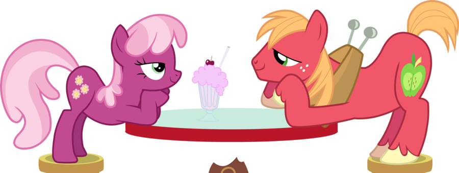 Miss Cheerilee And Big Macintosh By Thardusi - Big Macintosh X Cheerilee (900x339)