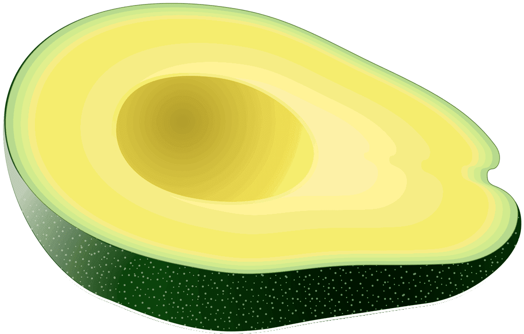 Clip Art Gratis Gambar Buah Alpukat - Baking Mold (1280x800)