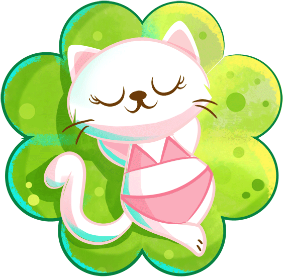 Cute And Charming Little Friend Decides To Relax At - Cartoon (618x618)