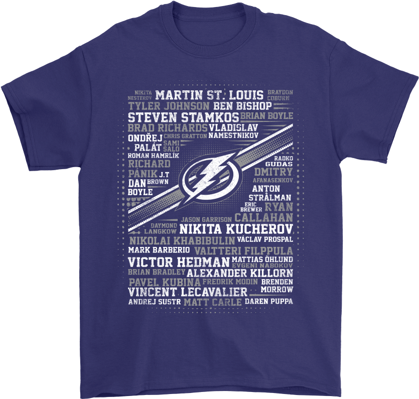 Nhl Hockey All Players Team Tampa Bay Lightning Shirts - Fortnite Nike Shirt (1000x1000)