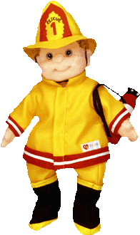 Firefighter - Ty Gear - Beanie Kids (350x350)