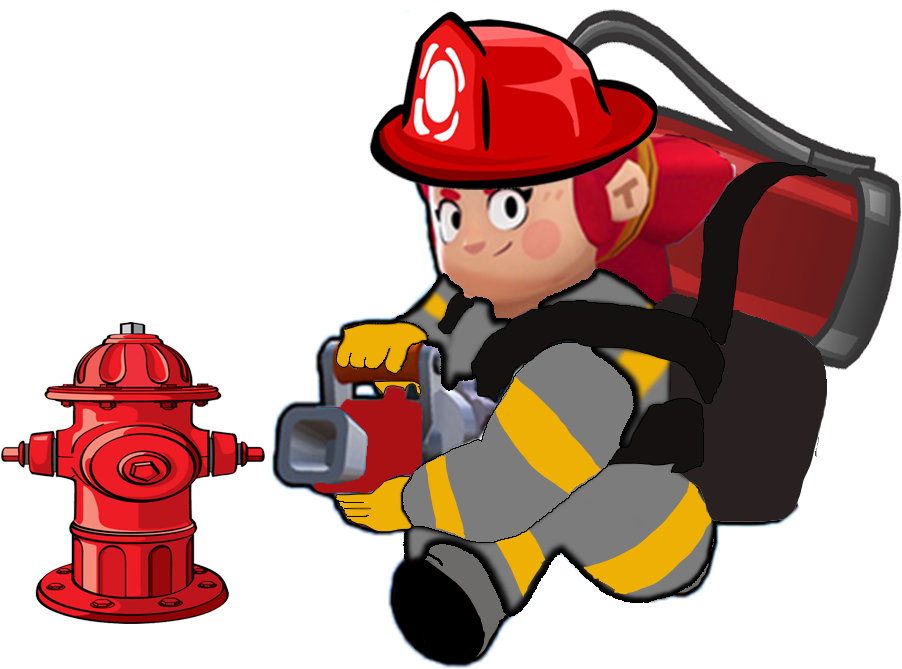 Pam Skin-firefighter - Firefighter Png (1080x669)