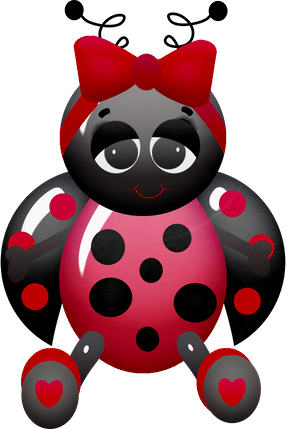 Borboletas & Joaninhas E Etc - Ladybird Beetle (636x955)