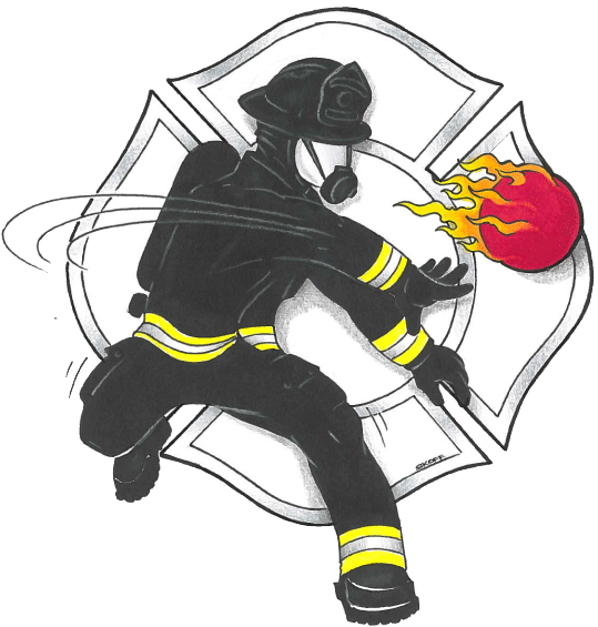 Dodgeball Logo - Illustration (539x565)