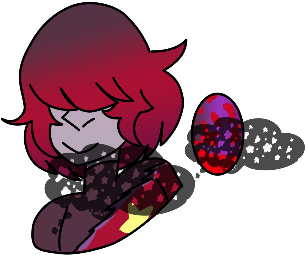 Pink M Character Headgear Clip Art - Cartoon (1270x1088)