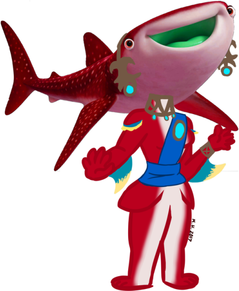 Squid Clip Art - Animals In Finding Dory (500x594)