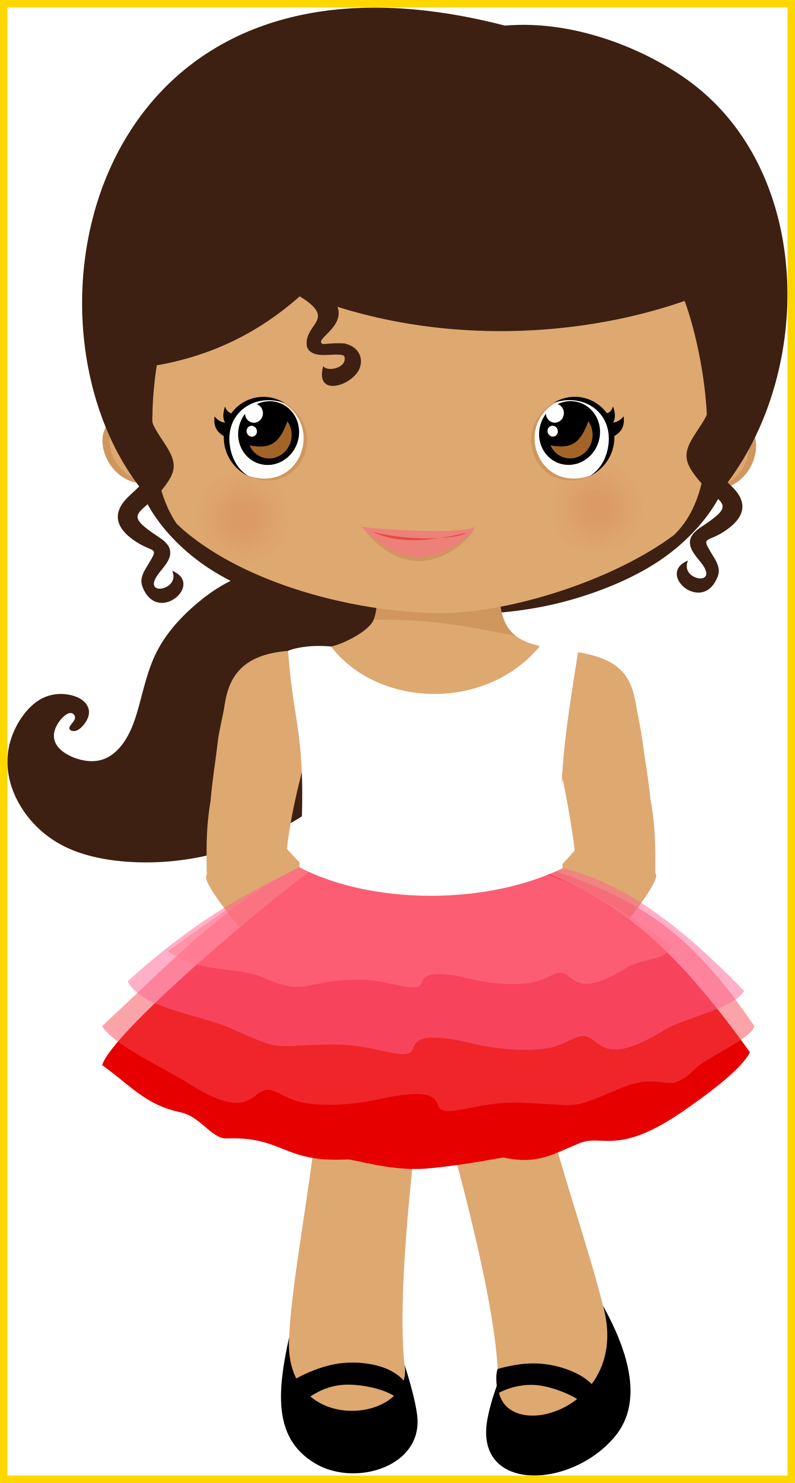 Shoes Clipart Girl Shoes Clipart Png Appealing Ii Zgyhmwezro - Girls Clipart (1625x3031)