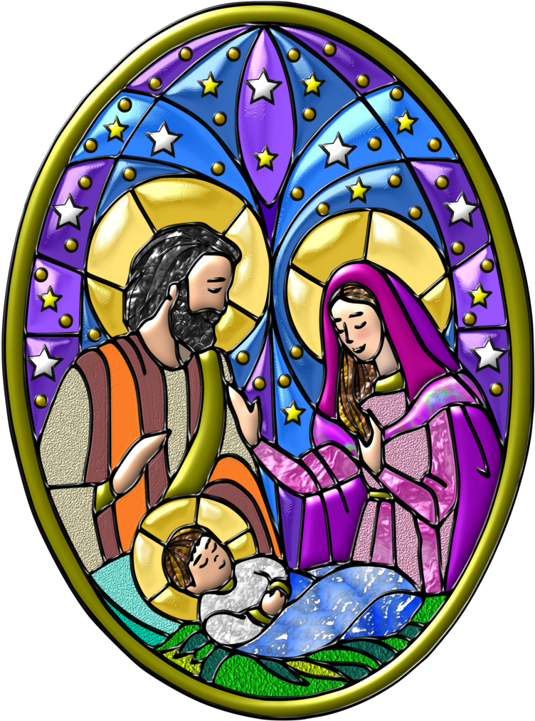 Pesebre Vitral By Creaciones Jean - Stained Glass (774x1032)