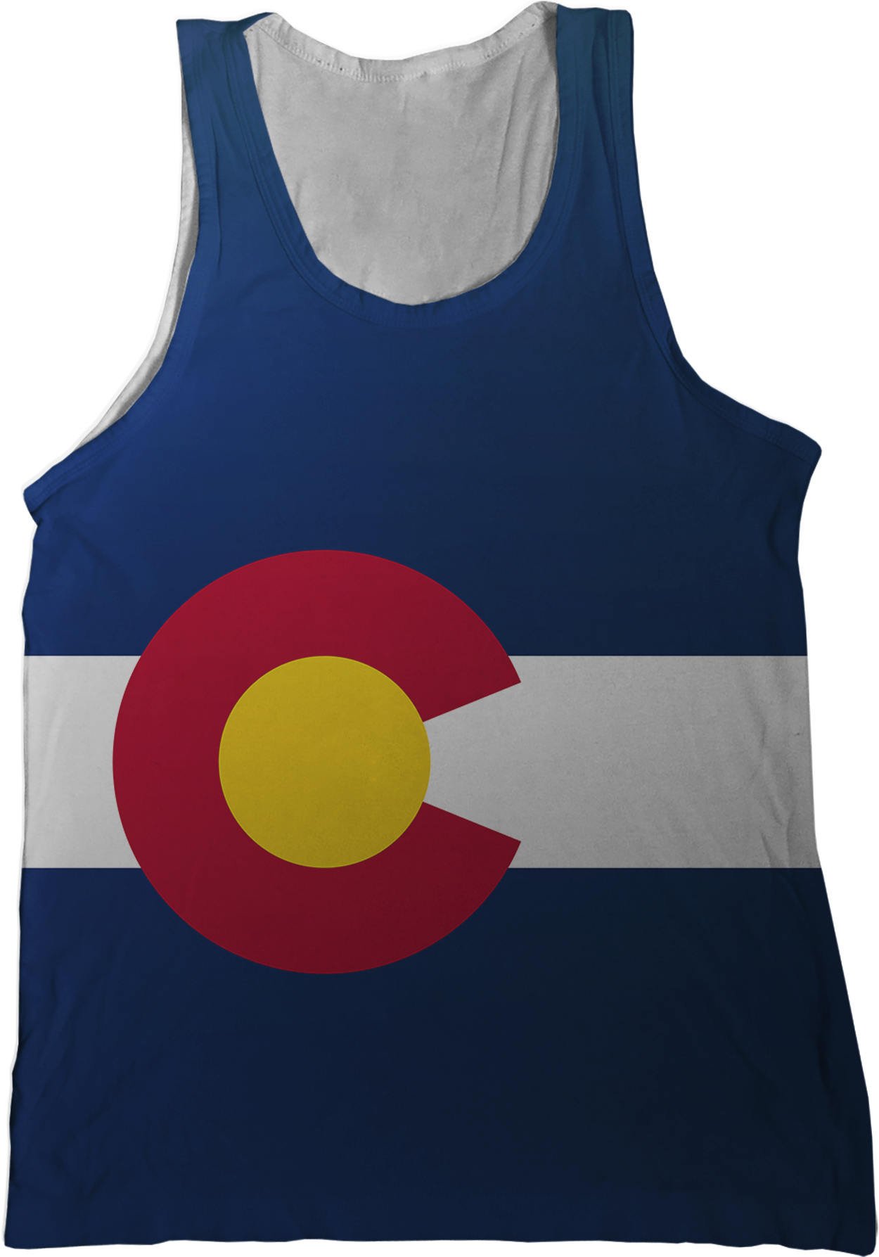 Colorado State Flag Tank Top - Active Tank (1296x1786)