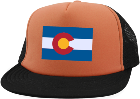 Colorado State Flag Trucker Hat With Snapback - No Live Matter Trucker Hat With Snapback - Neon Pink/black (480x480)
