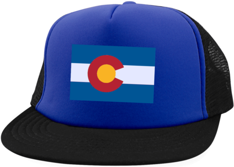 Colorado State Flag Trucker Hat With Snapback - Free Kodak Black Trucker Hat With Snapback (480x480)