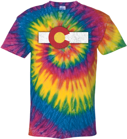 Granite Colorado State Flag Youth Tie Dye T-shirt - Tie Dye A Shirt (480x480)