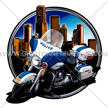 City Police Bike - Thumbnail (376x385)