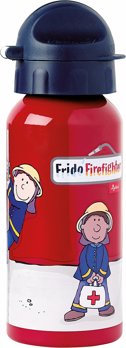 Gourde, Frido Firefighter - Sigikid Drinkfles Frido Firefighter 24484 (1204x1204)