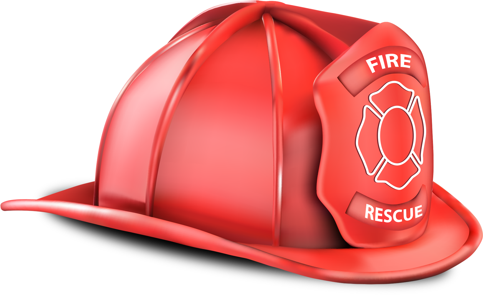 Firefighter - Fire Fighter Hat Transparent (1833x1079)