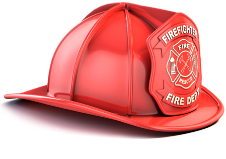 Fire Extinguisher Service - Firefighter Helmet Png (450x329)