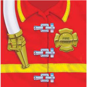 Firefighter Beverage Napkins 16ct Birthday Party Supplies (430x300)