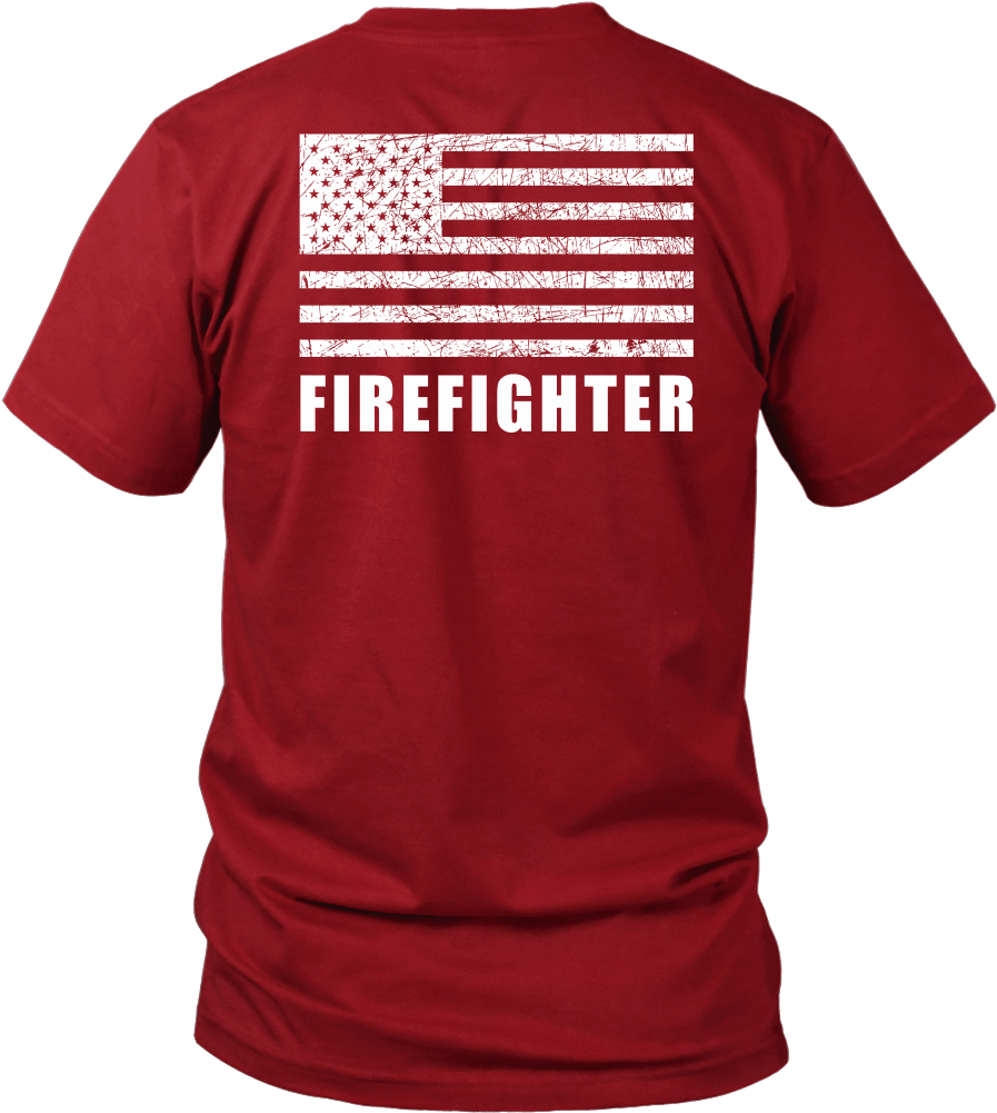 Fire Rescue Firefighter Duty Shirt - Alpha Gear Symbol - Basic Black Shirt (1000x1000)