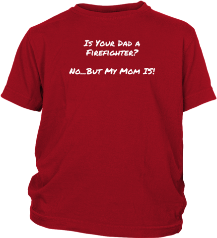 Mom Firefighter Baby-youth Shirts - Youth Tee Shirt, Basset Hound, Dog Lover Tshirt, Dog (480x480)