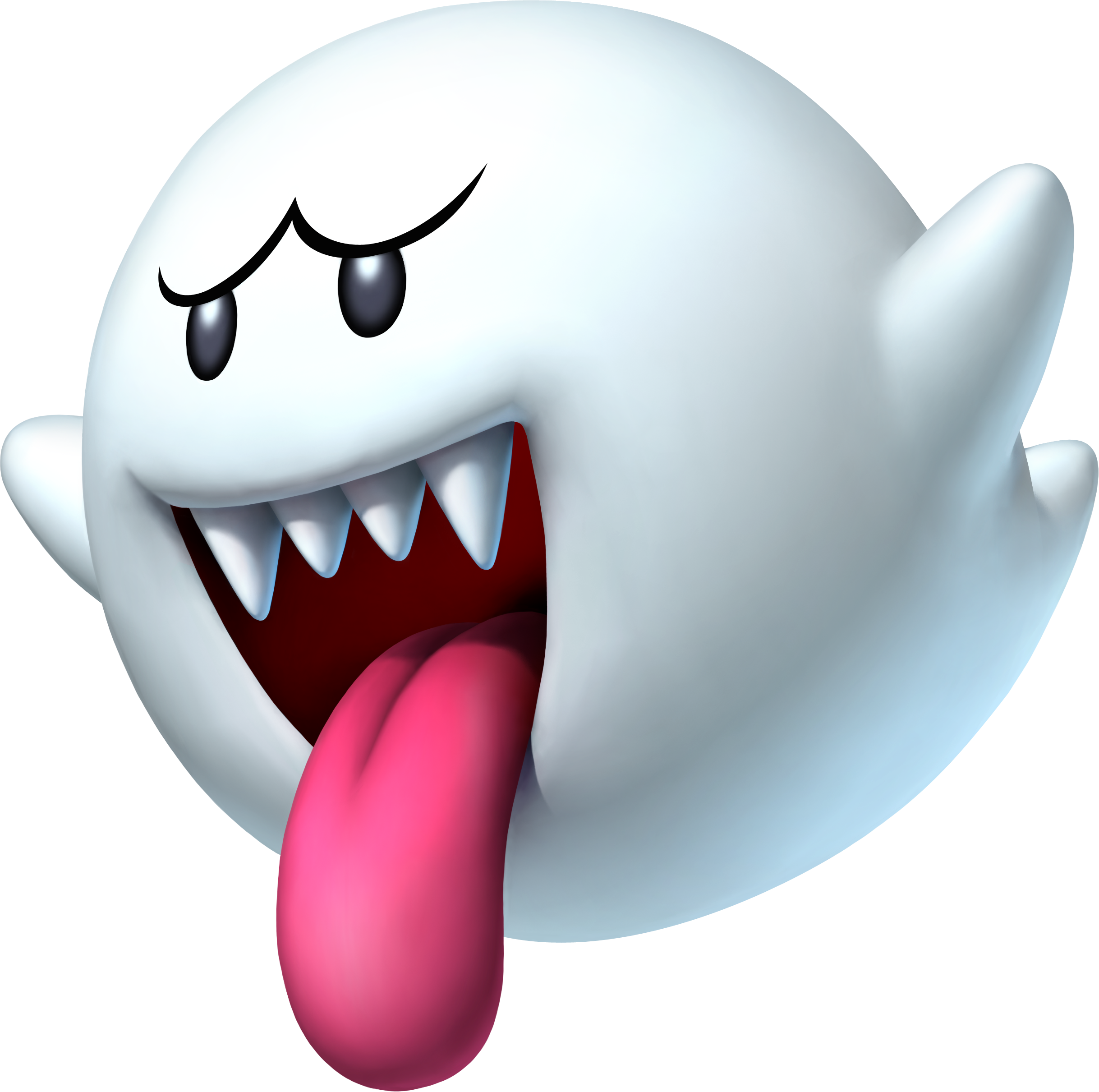 King Boo - Super Mario Bros Ghost (2437x2421)