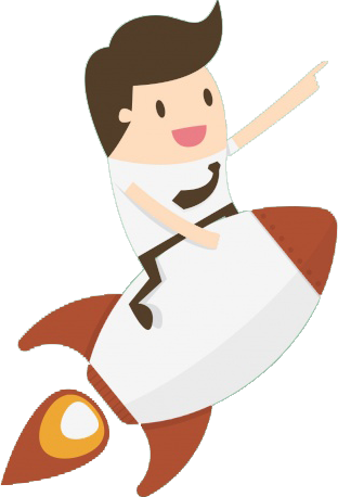 Rocket Animation Transparent Gif (312x458)