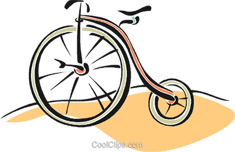 Bicicleta Penny Farthing Livre De Direitos Vetores - Bicicleta Penny Farthing Livre De Direitos Vetores (480x310)