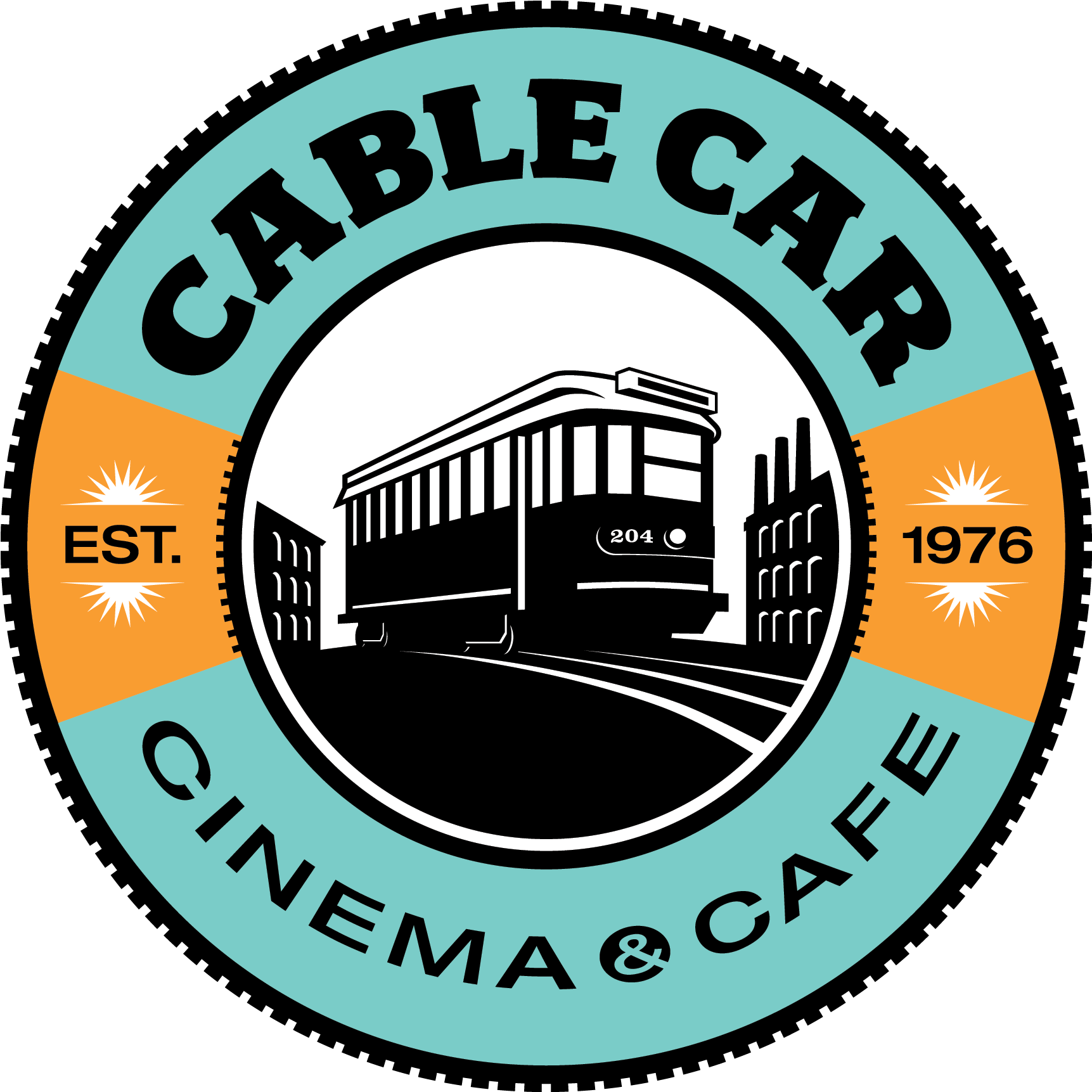 Graphic Design Movie Posters For Kids - Cable Car Cinema Cafe (1800x1800)