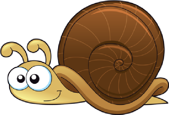 Use These Free Images Of Funny Snails Cartoon Garden - Tan Cartoon Snail Ornament (round) (600x400)