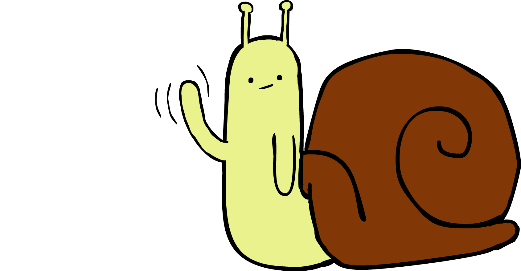 Snail By Pandaseatingcupcakes Snail By Pandaseatingcupcakes - Cute Snail Cartoon Png (1690x880)