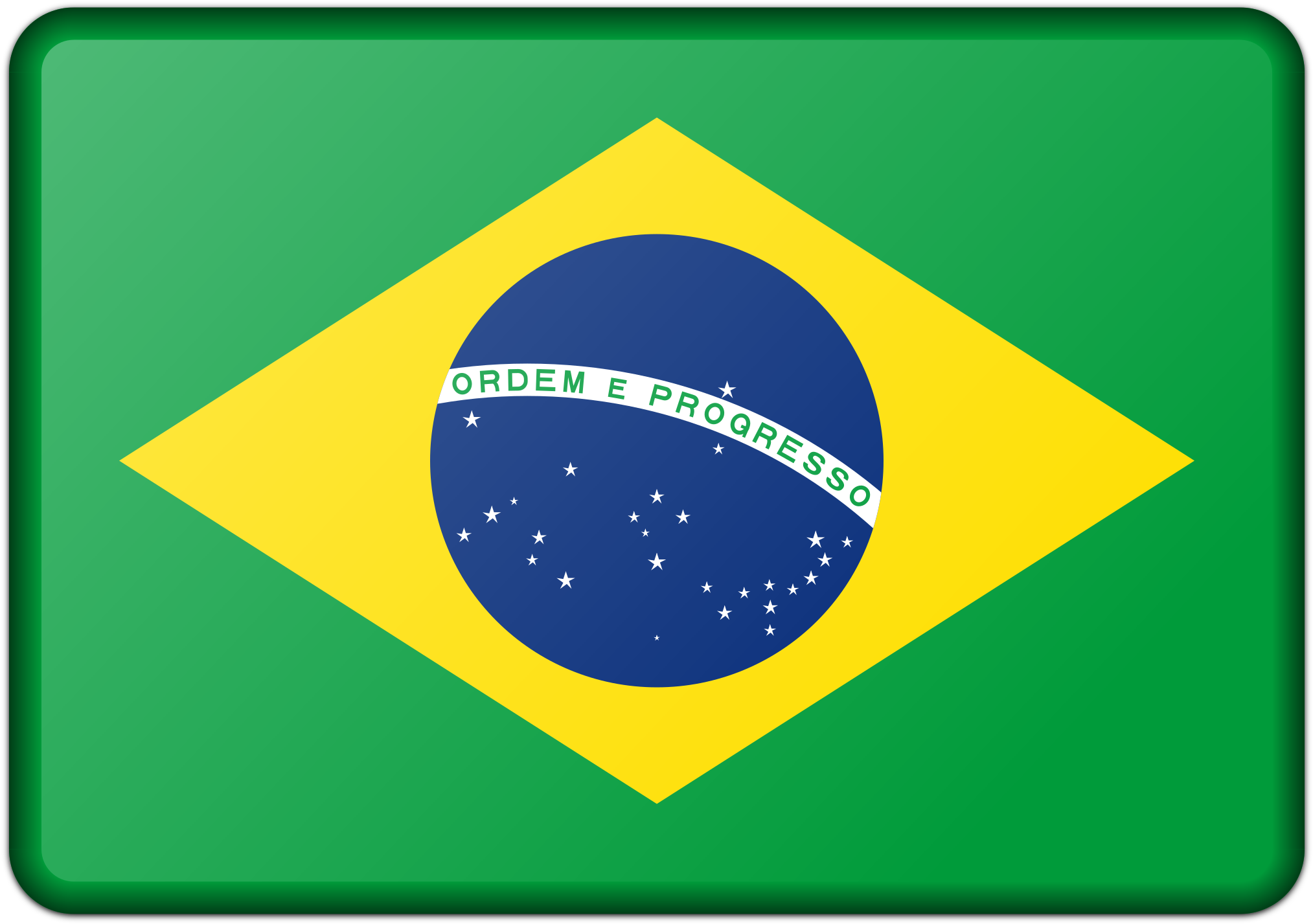 Flag Of Brazil - Flag Of Brazil (2400x1680)