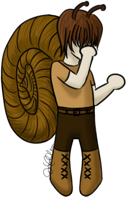 Day 8 Dancing Snail By Silentbreeze90 - Snail (335x430)