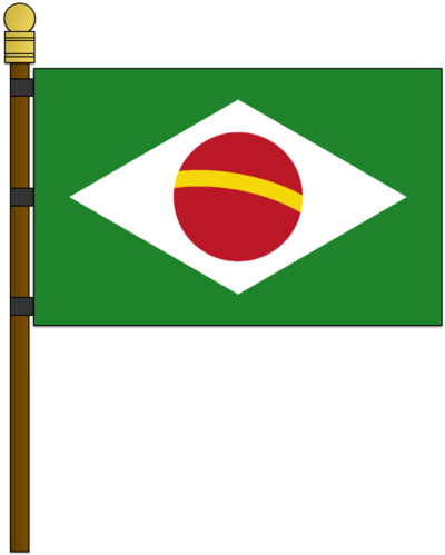 Brazil-suriname Mixed Flag By Kristberinn - Weather In Brazil (400x499)