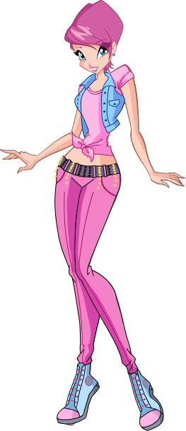 Tecna Gardenia Style - Winx Club Wortix Png (263x610)