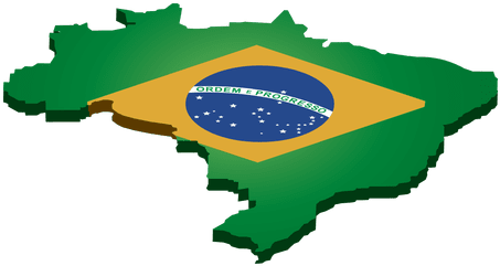 Brazil Landmark Flag Transparent Png - Brasil Bandera (512x512)