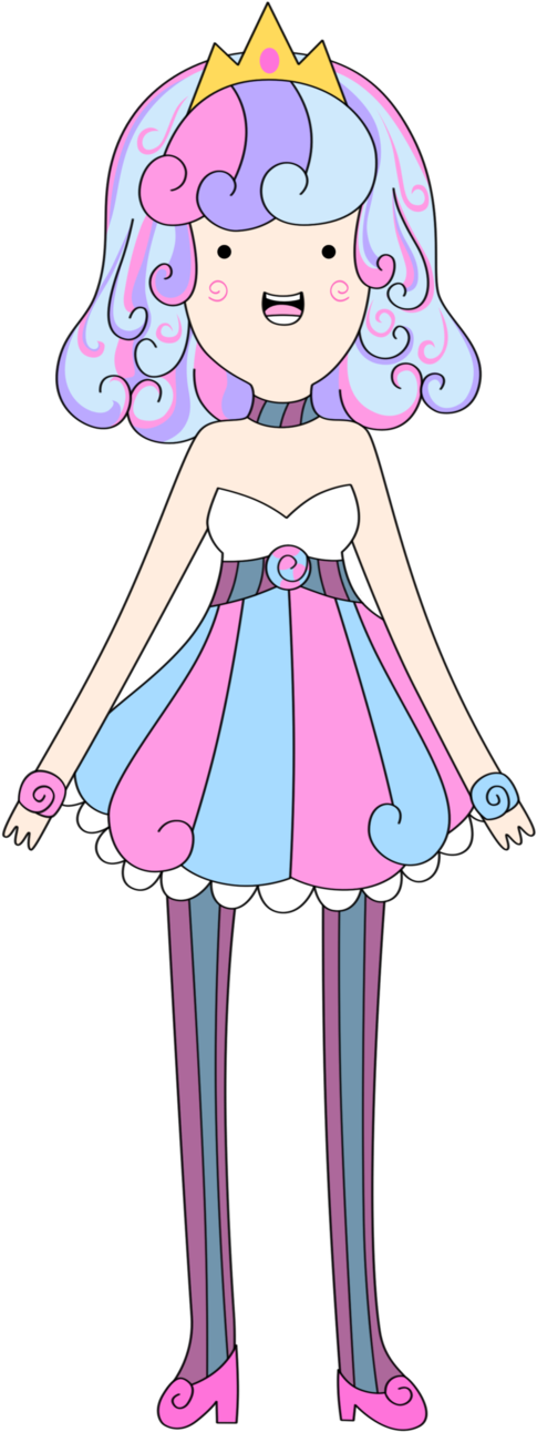 Cotton Candy Pictures Clip Art - Princess Bubblegum (585x1366)