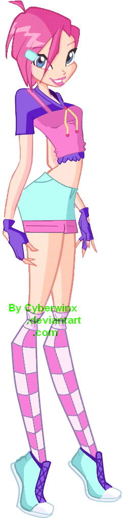Tecna Go To Gardenia By Cyberwinx - Winx Club Tecna (260x1021)