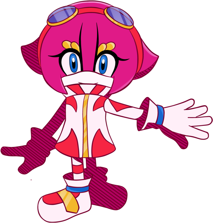 Penelope Sonic Riders Style By Eliza-beta - Cartoon (979x816)