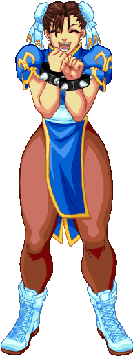 Chun-li - Street Fighter Chun Li Gif (320x760)
