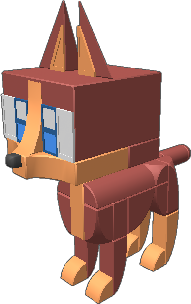 Another Friendly Dog And It Loves To Play And Do Excersise - Illustration (768x768)