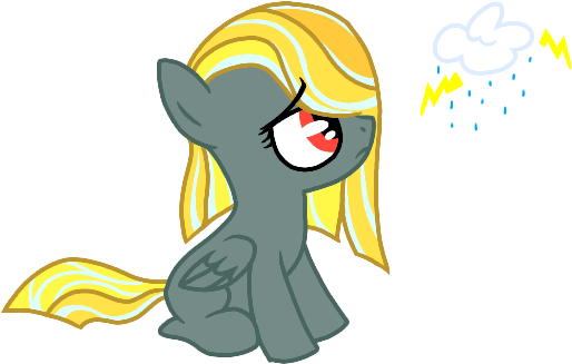 Ng Storm Cloud By Rainbowsmarts - Cartoon (1024x718)