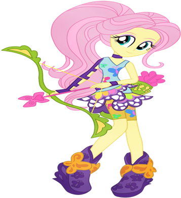 Sporty Style Archery Archer Fluttershy - My Little Pony: Equestria Girls – Friendship Games (420x420)