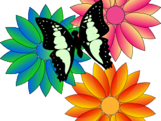 May Flowers Clipart - Animated Flowers Clip Art (640x480)