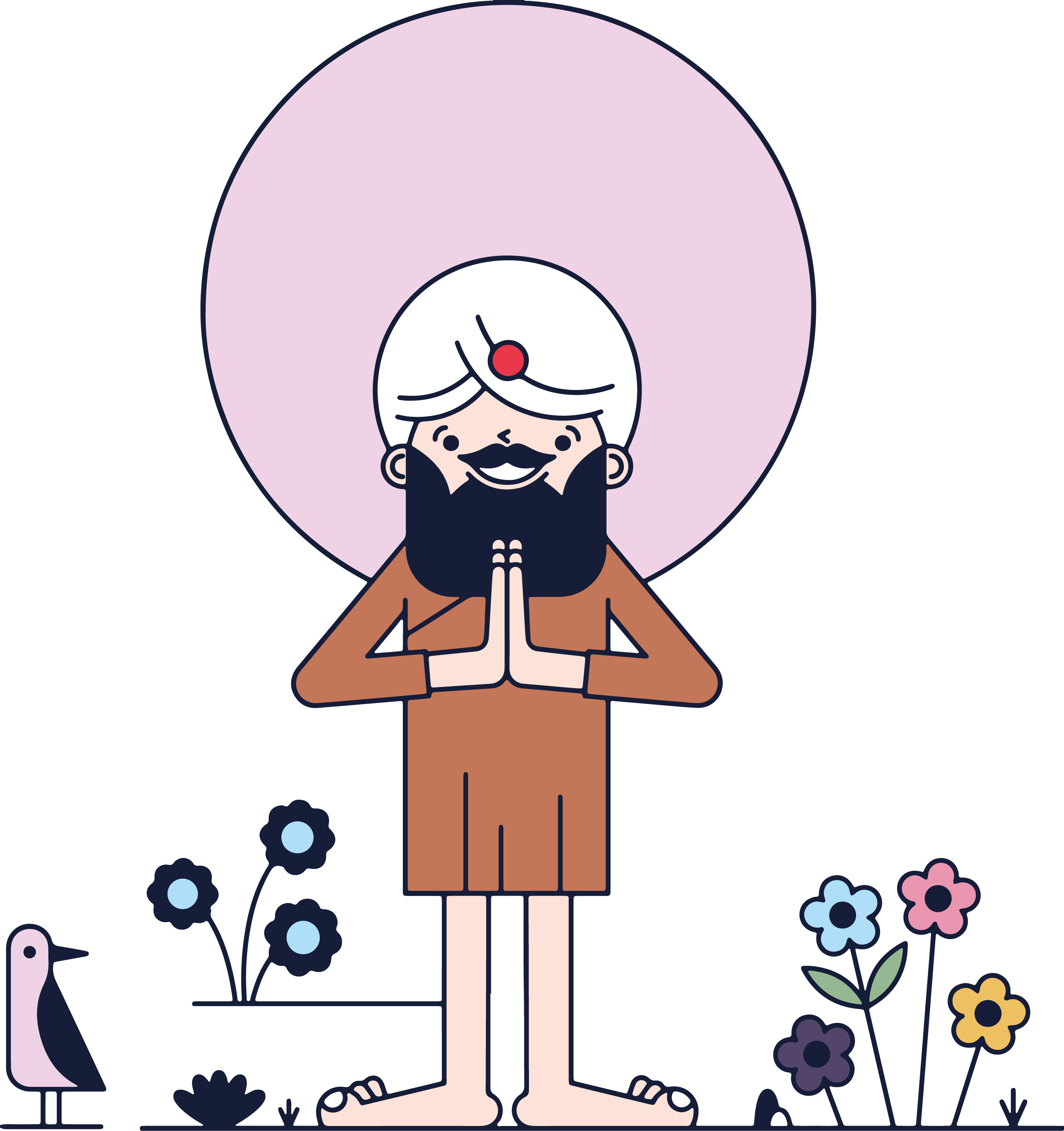 Mindful Market - Euclidean Vector (2768x2941)